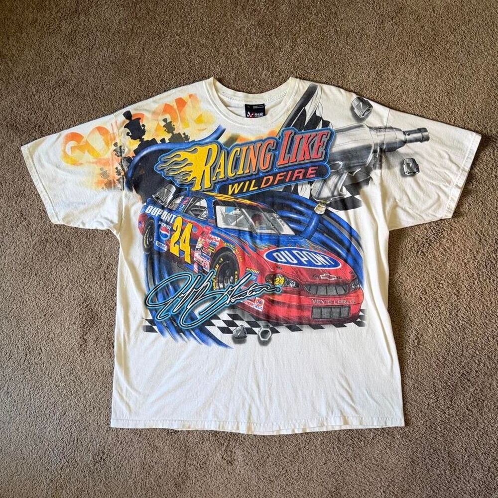 Chase-authentics Vintage Nascar Jeff Gordan T-shirt
